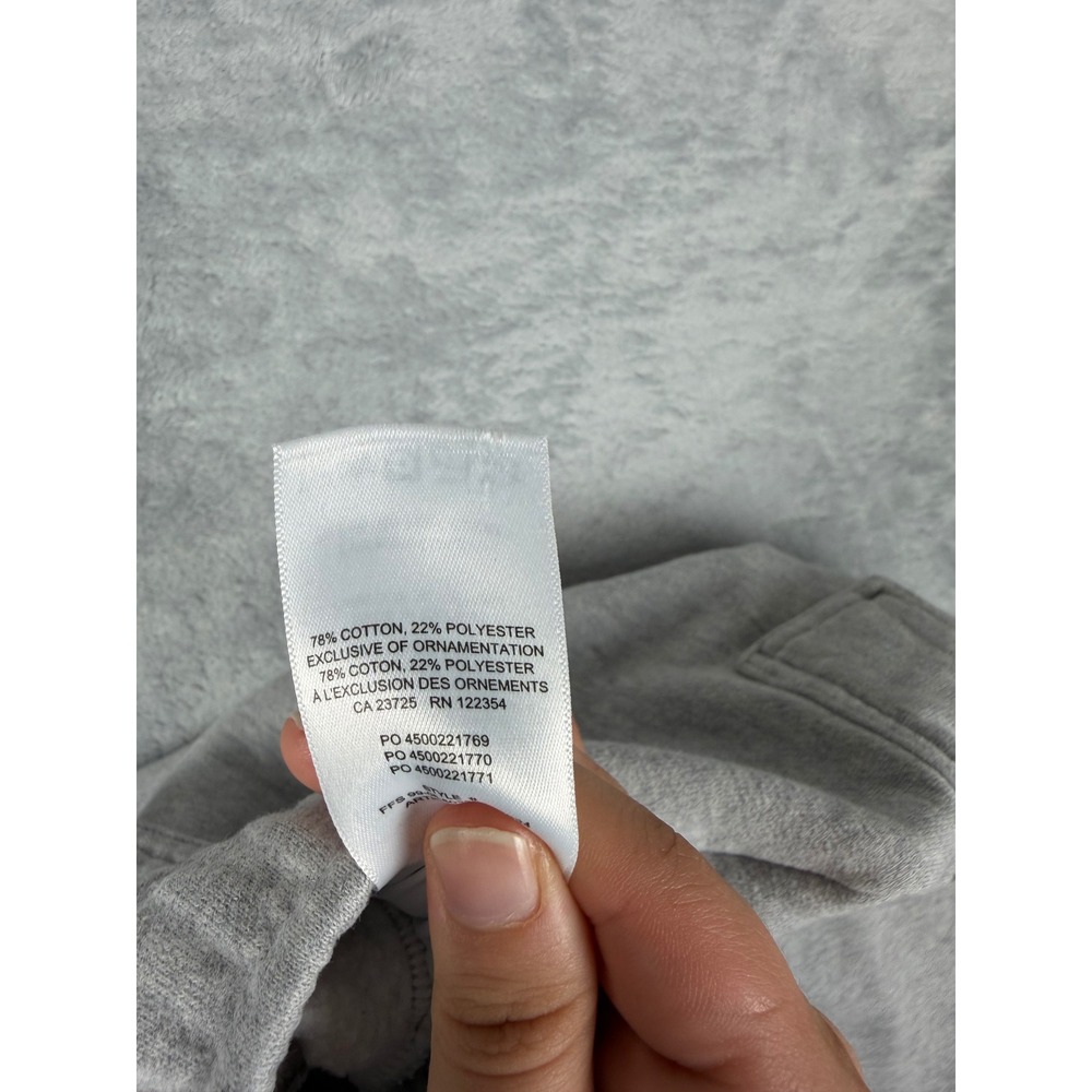 Aritzia Sweatfleece Mega Cargo Sweatpants Heather Grey Small Wide Leg Jogger - Picture 9 of 9